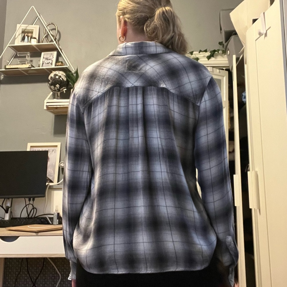 Rails Grey Button Up - image 7